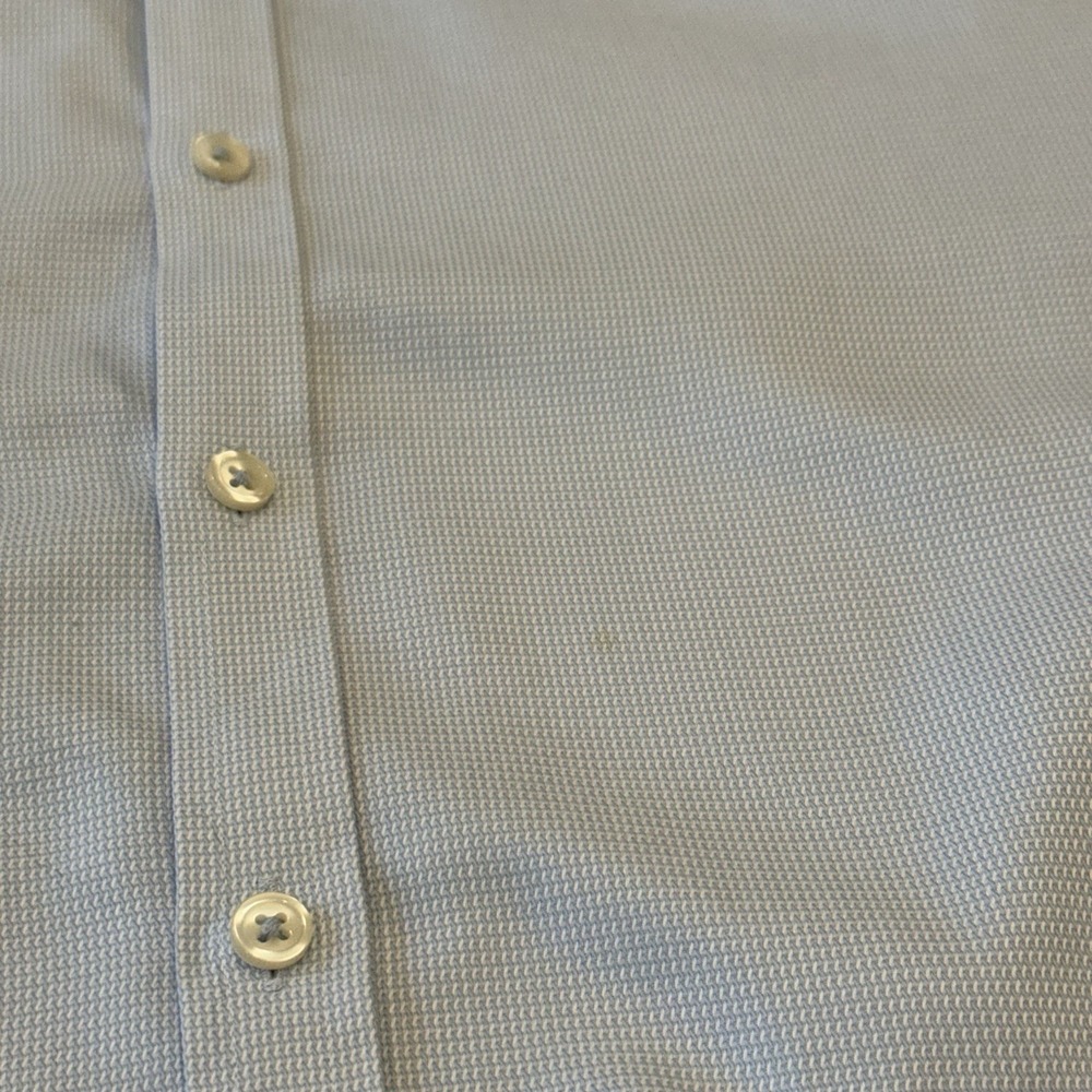 Charles Tyrwhitt Extra Slim Fit 17/34 Button Up Shirt Light Blue - Picture 6 of 6